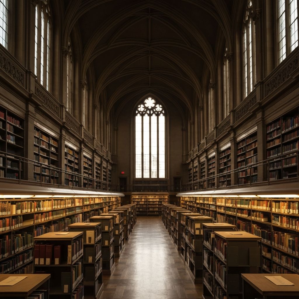 Academic research library